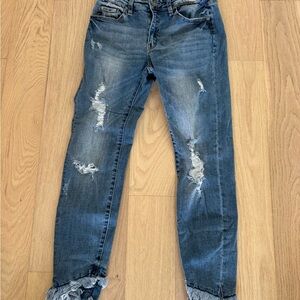 KanCan Distressed Women’s Blue Jeans